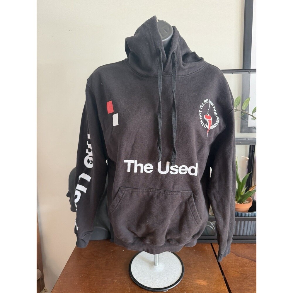 VTG The Used Band Hoodie "In Love And Death" Small Y2K EMO TULTEX Original